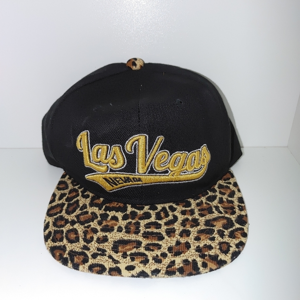 Las Vegas Cheetah Print Bill Cap